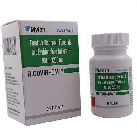 Box and bottle of Ricovir-EM